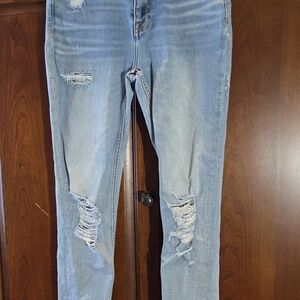 Vigoss Distressed Light Blue Women's Jeans